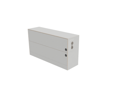 Sprinter Wheel Well Water Cabinet - Featherbuilt