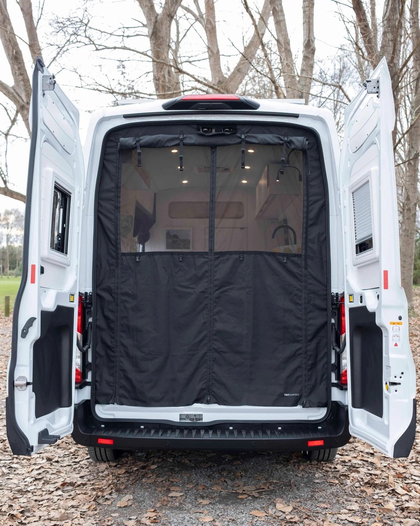 Transit Bug Screens - Rear Doors - Featherbuilt