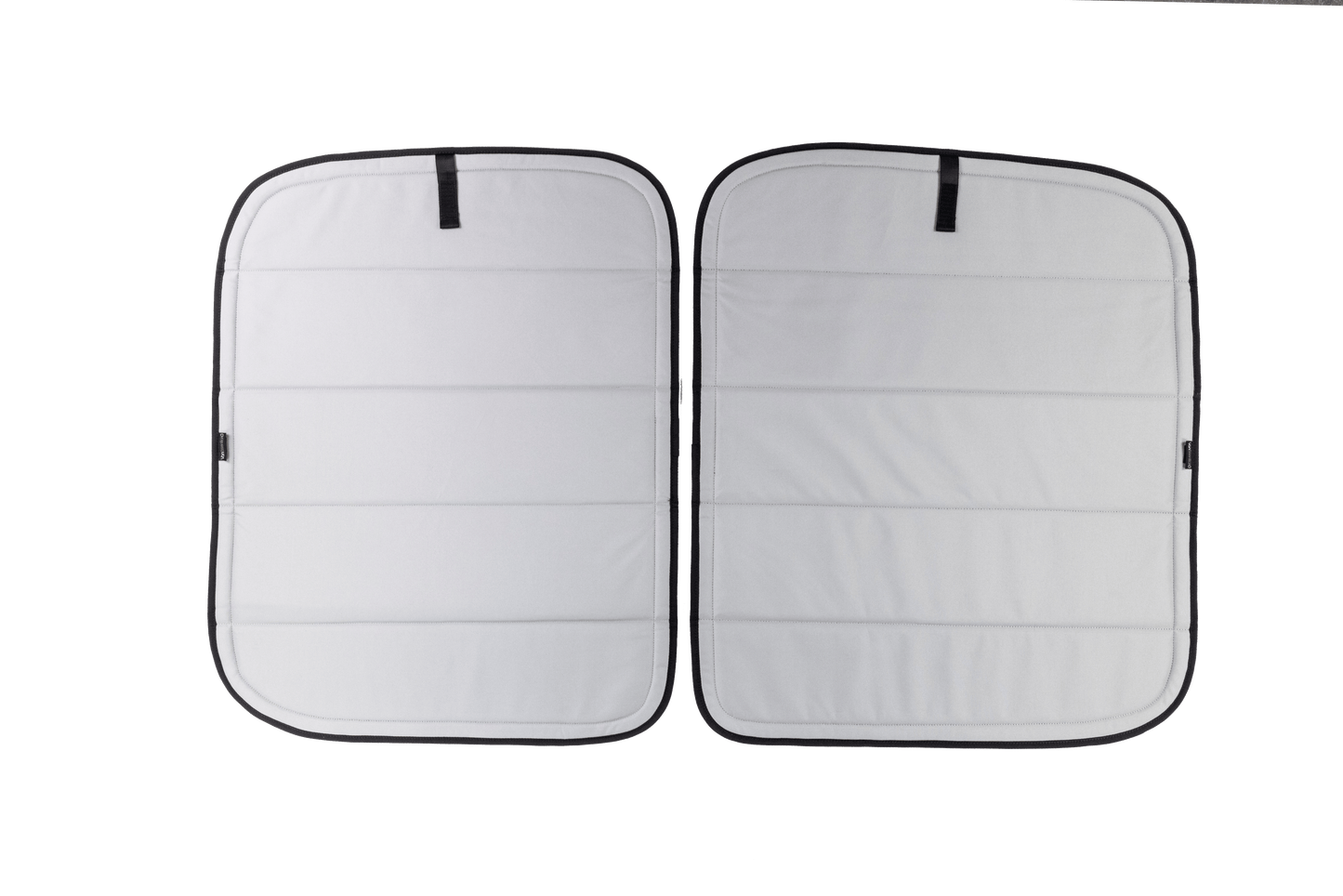 Transit Rear Door Window Covers (pair) - Featherbuilt