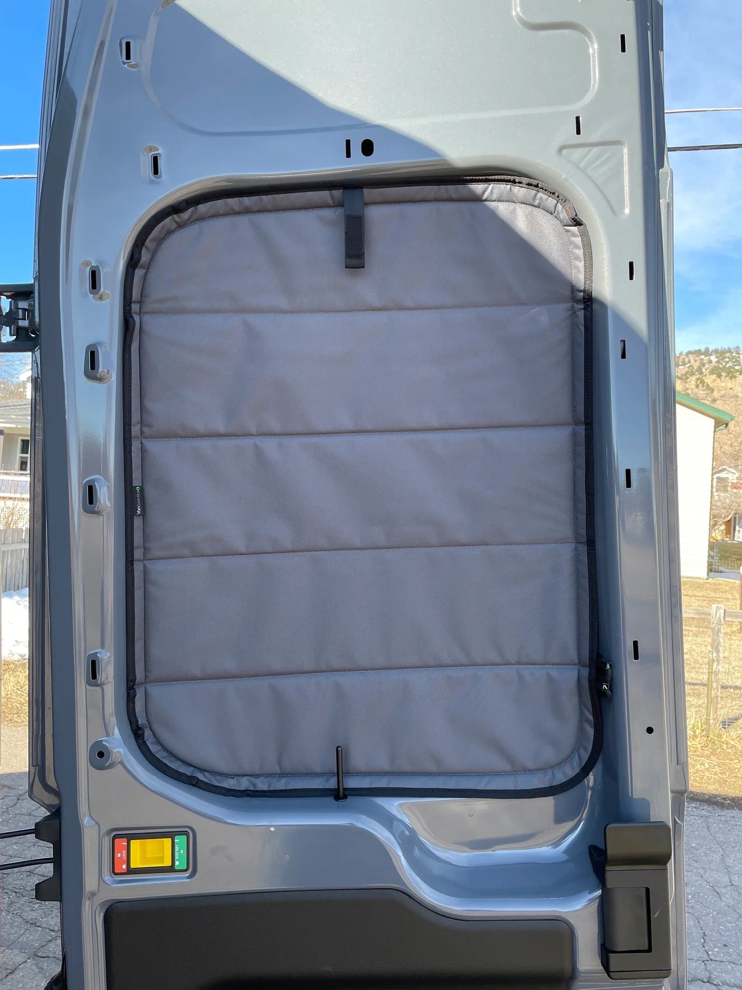 Transit Rear Door Window Covers (pair) - Featherbuilt