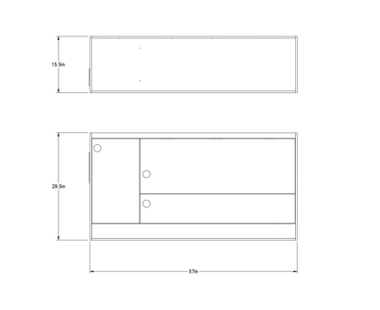 Transit Wheel Well Electrical Cabinet - Featherbuilt