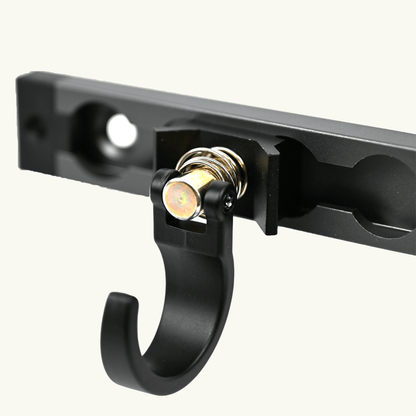 Venture L-Track Adjustable Gear Hook (2 Pack) - Featherbuilt