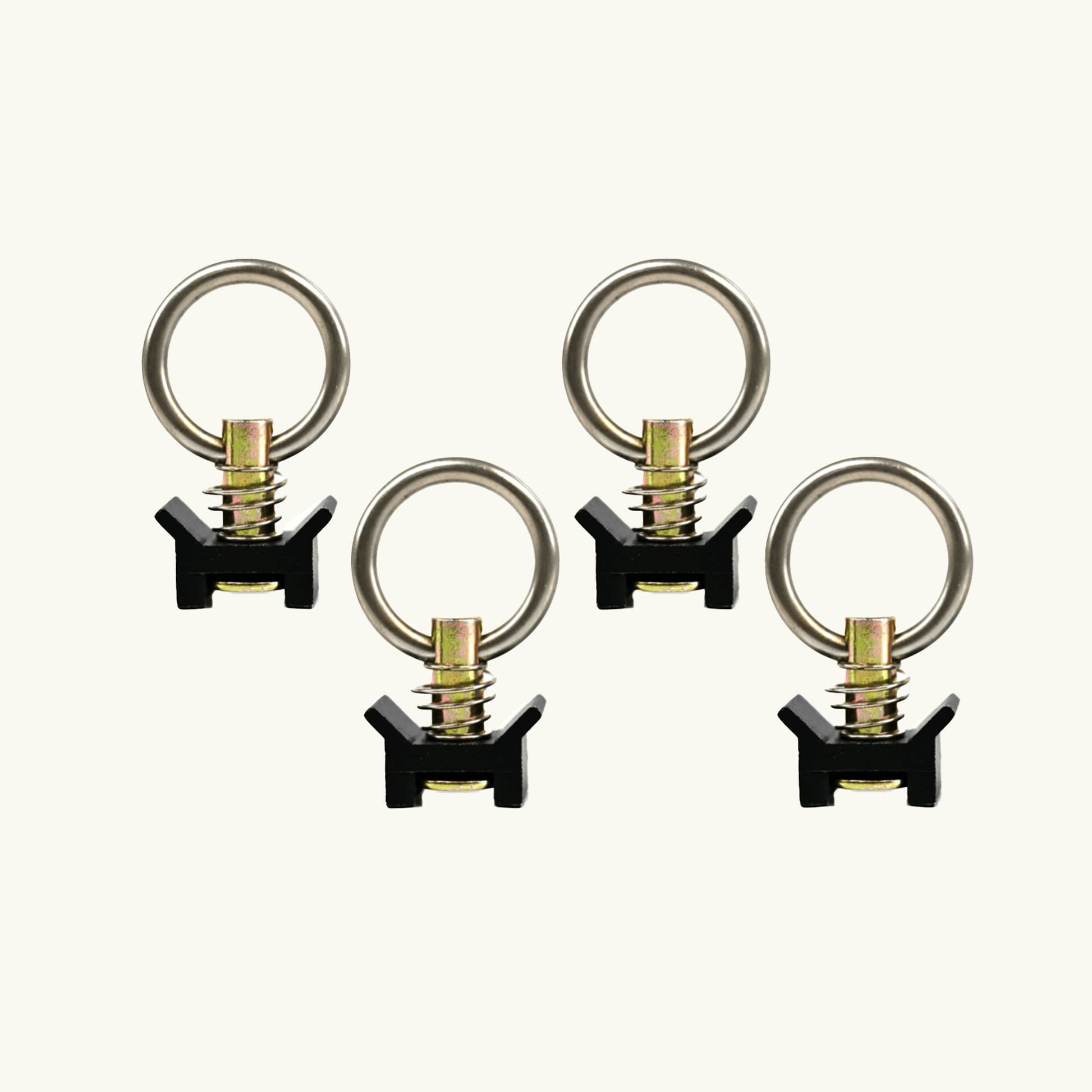 Venture L-Track Adjustable Tie Down Ring (4 Pack) - Featherbuilt