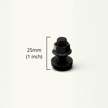 Venture L-Track M10 Single Stud Bolts - 1 inch (25mm) - Featherbuilt