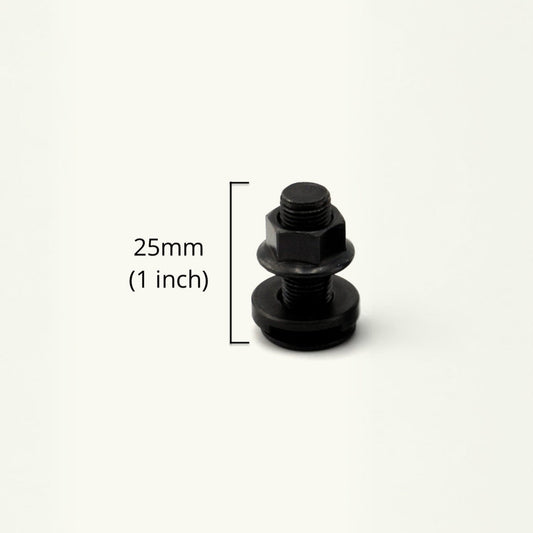 Venture L-Track M10 Single Stud Bolts - 1 inch (25mm) - Featherbuilt