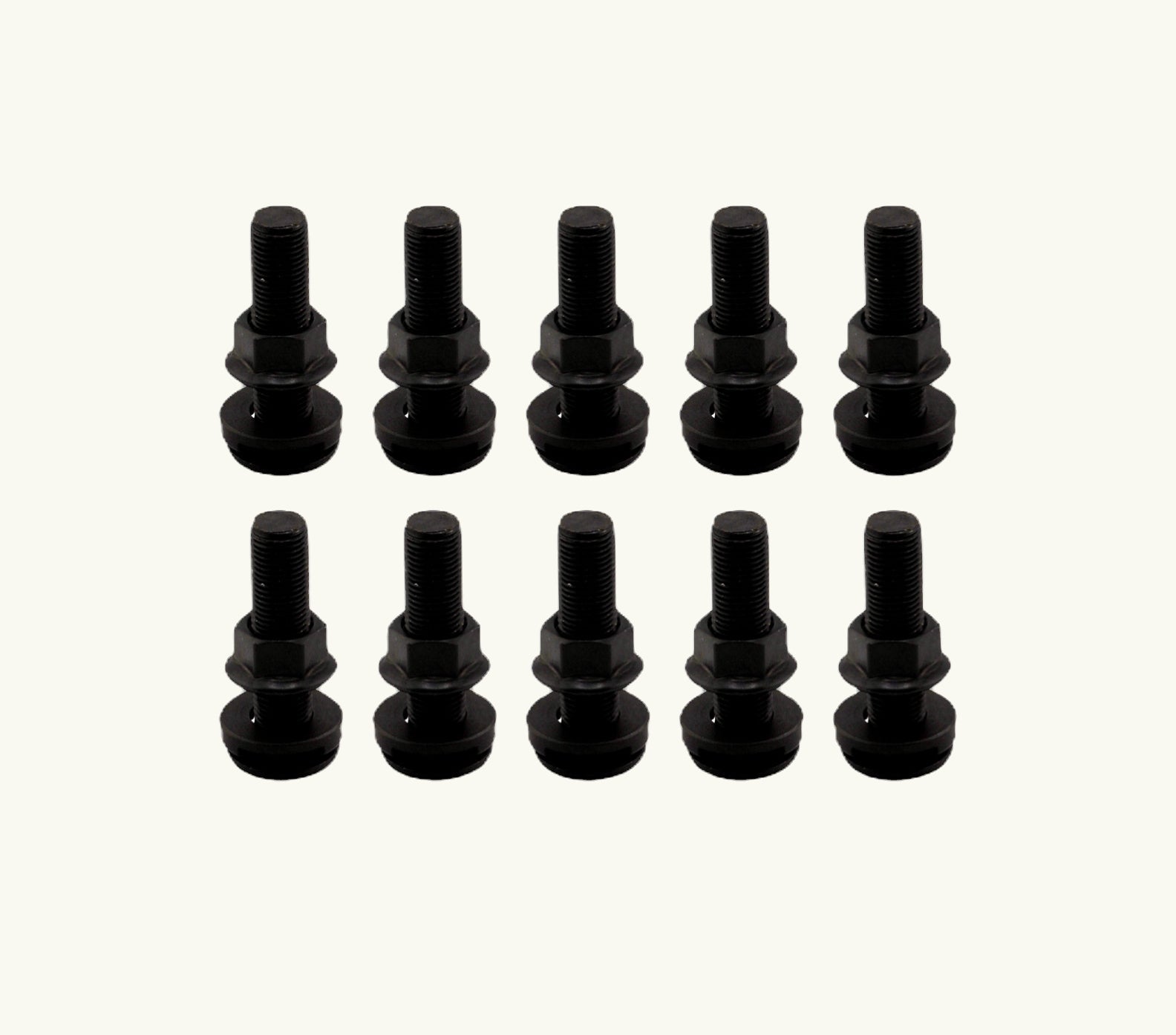 Venture L-Track M10 Single Stud Bolts - 1.5 inch (38mm) - Featherbuilt