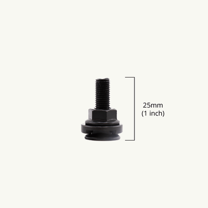 Venture L-Track M8 Single Stud Bolts - 1 inch (25mm) - Featherbuilt