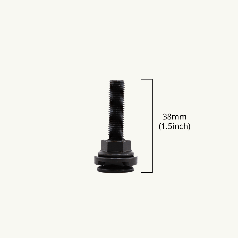 Venture L-Track M8 Single Stud Bolts - 1.5 inch (38mm) - Featherbuilt