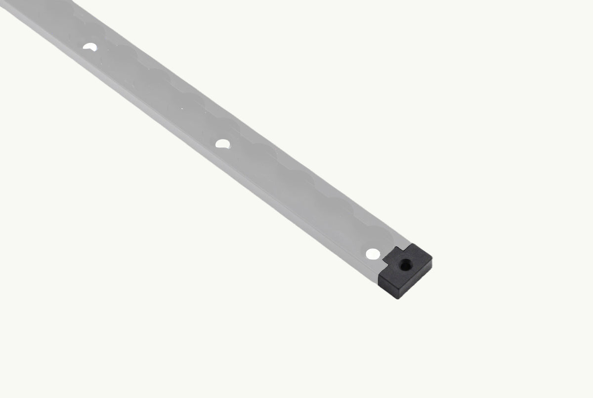 Venture L-Track Rectangle End Caps (4 Pack) - Featherbuilt