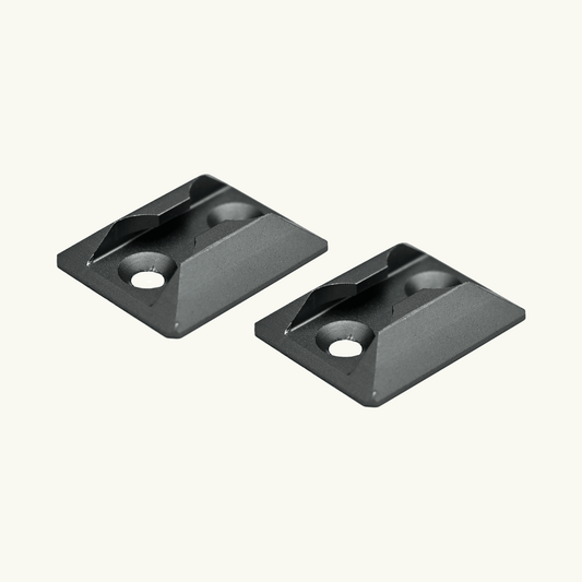 Venture L-Track Single Stud Mount (2 Pack) - Featherbuilt