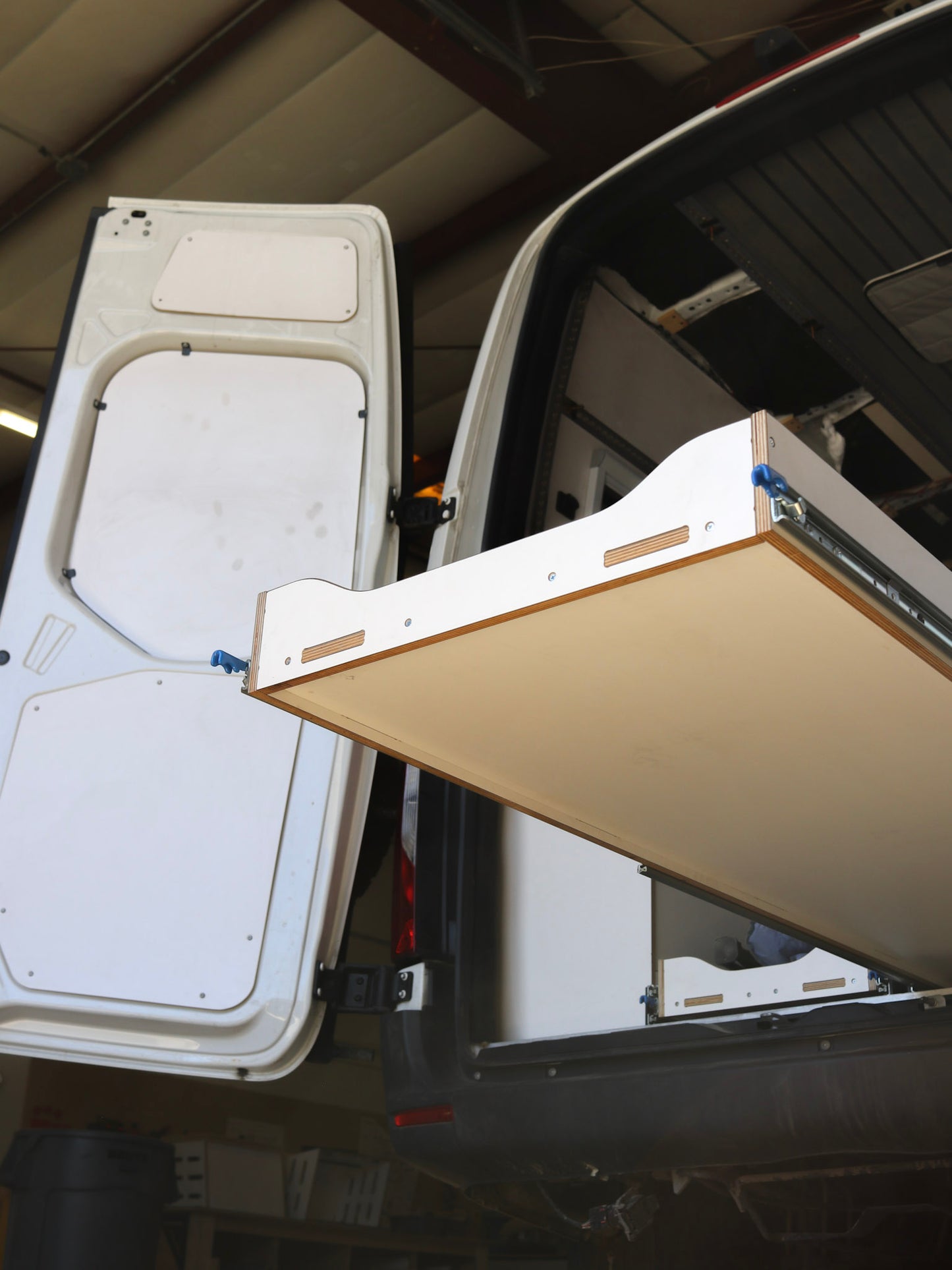 DIY Cargo Drawer Slides