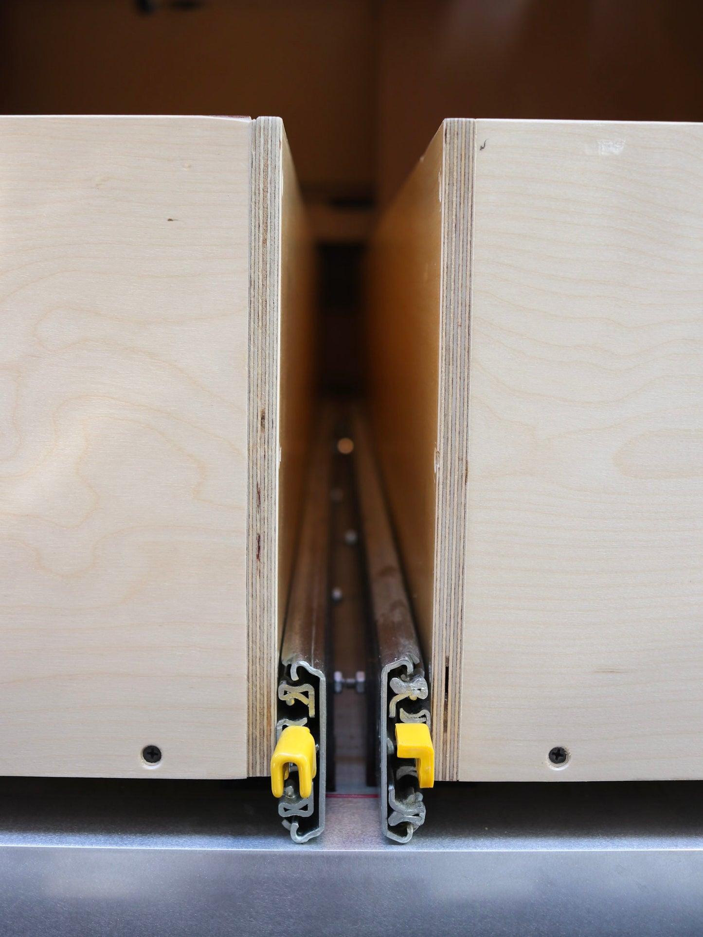 DIY Cargo Drawer Slides - Featherbuilt