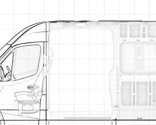 Sprinter 170 High Roof Planning Kit - Featherbuilt